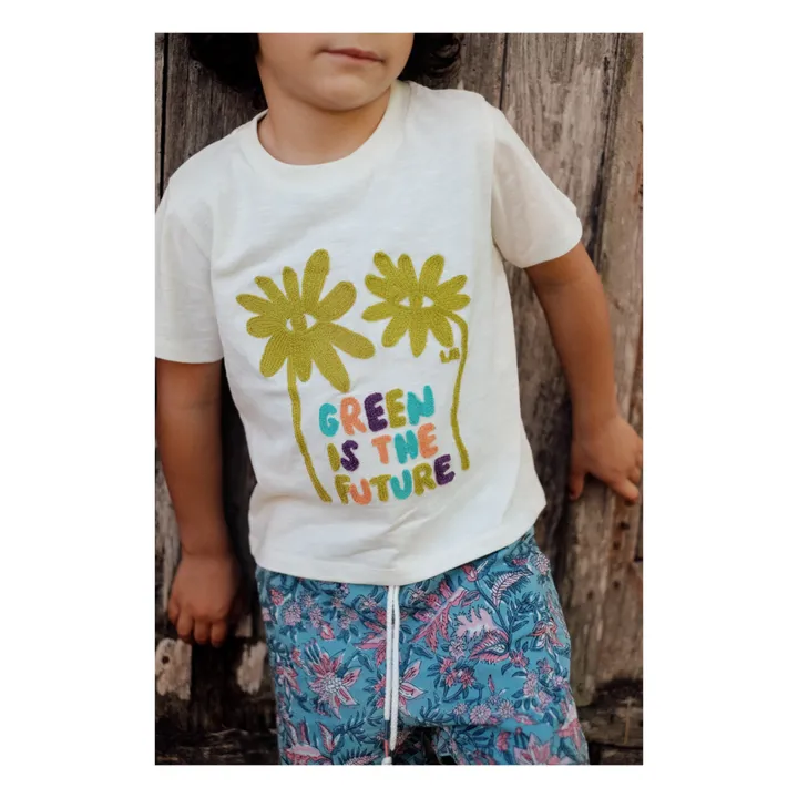 Louise Misha T-shirt Tayo Message | Ecru
