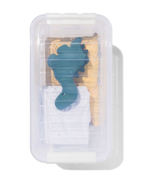 boîte de rangement 70L Paris transparent 72x40x38