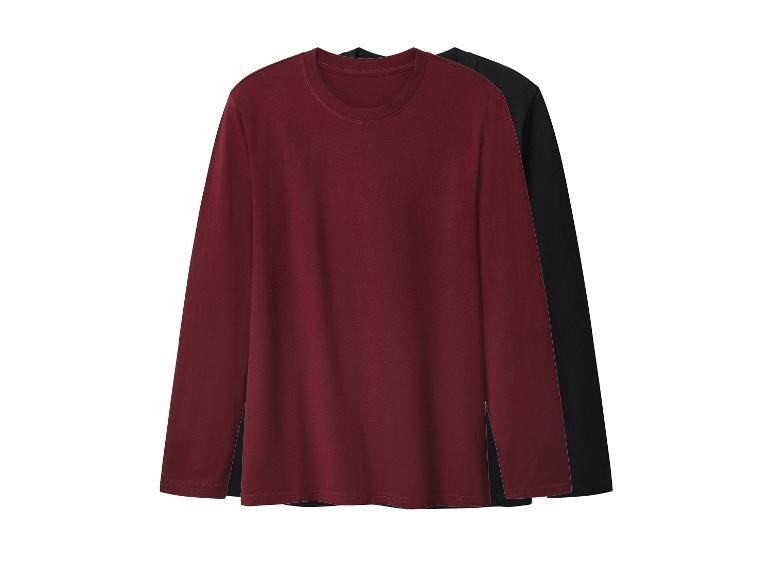 Set van 2 heren shirts met lange mouwen