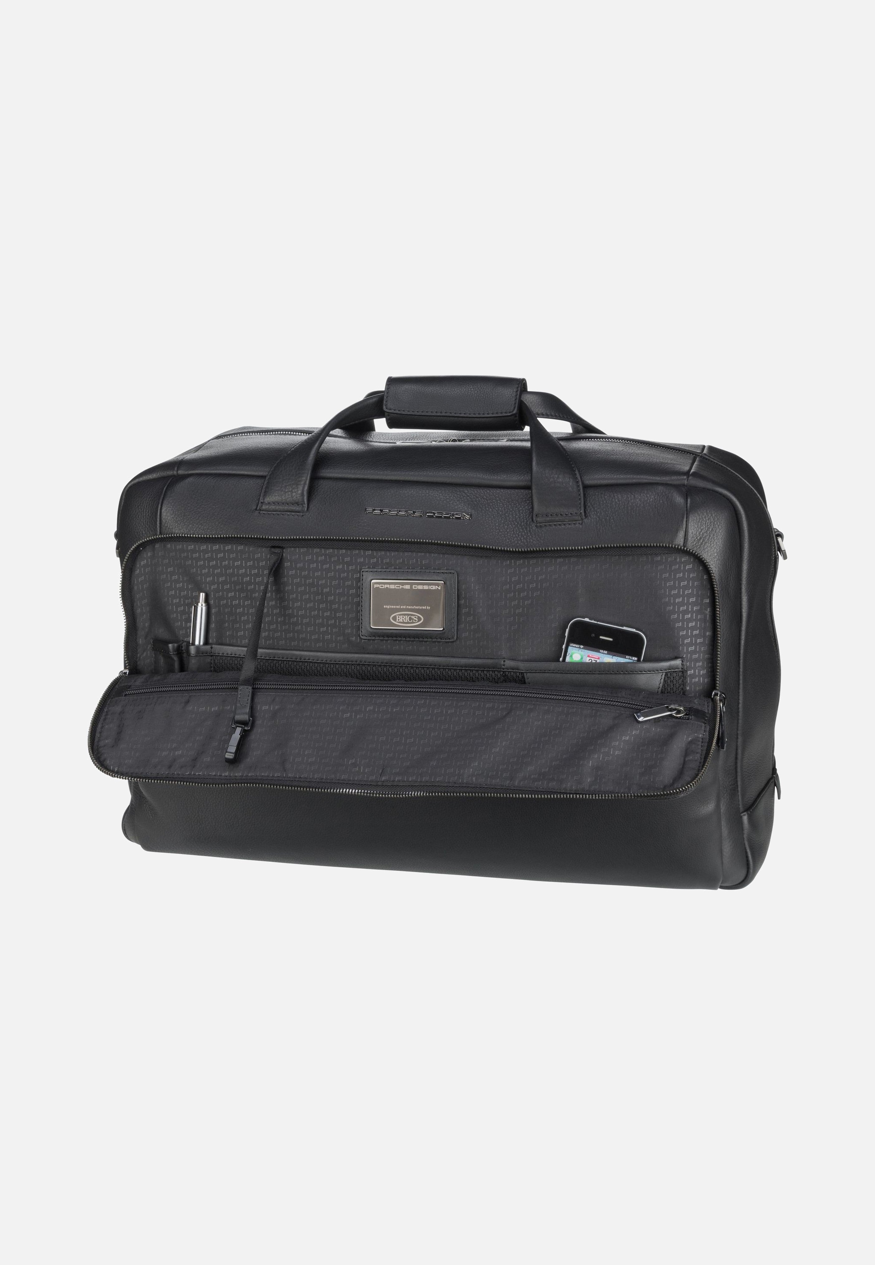 Roadster Leather 1001 Black - Weekender