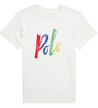 Polo Ralph Lauren T-Shirt - Weiß m. Polo