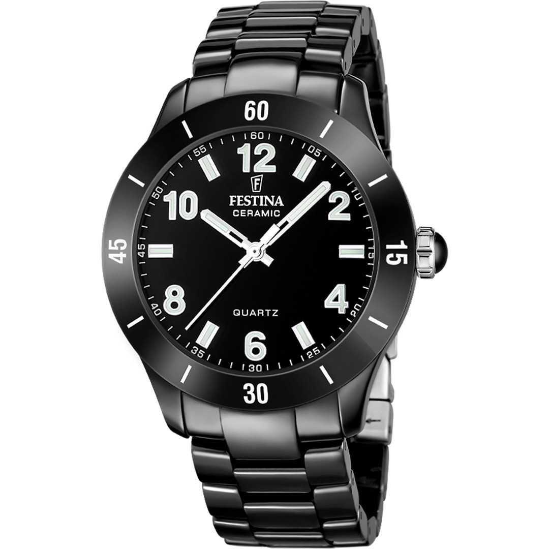 Festina Ceramic Lady Schwarz