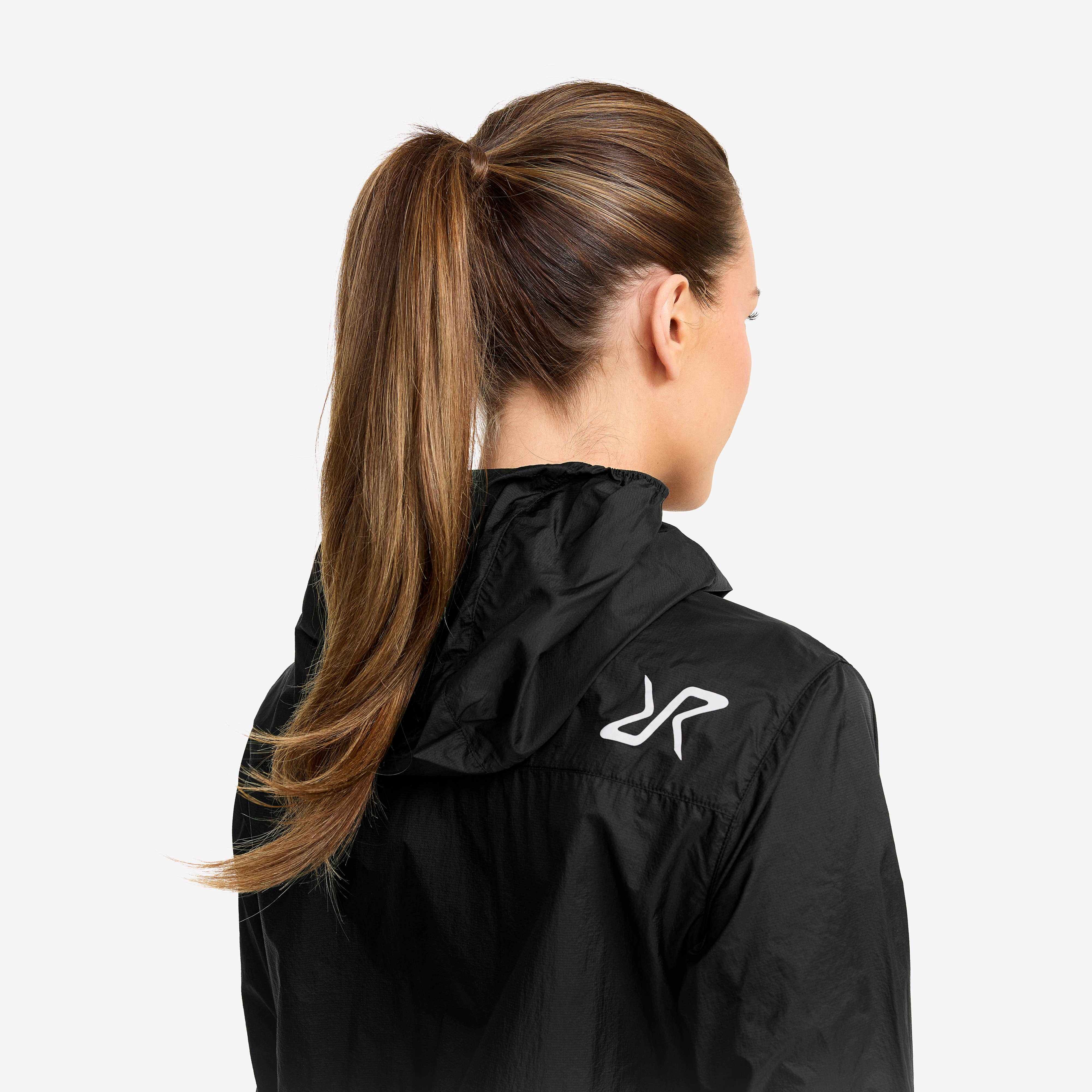 Speed Hooded Windbreaker Dame Black
