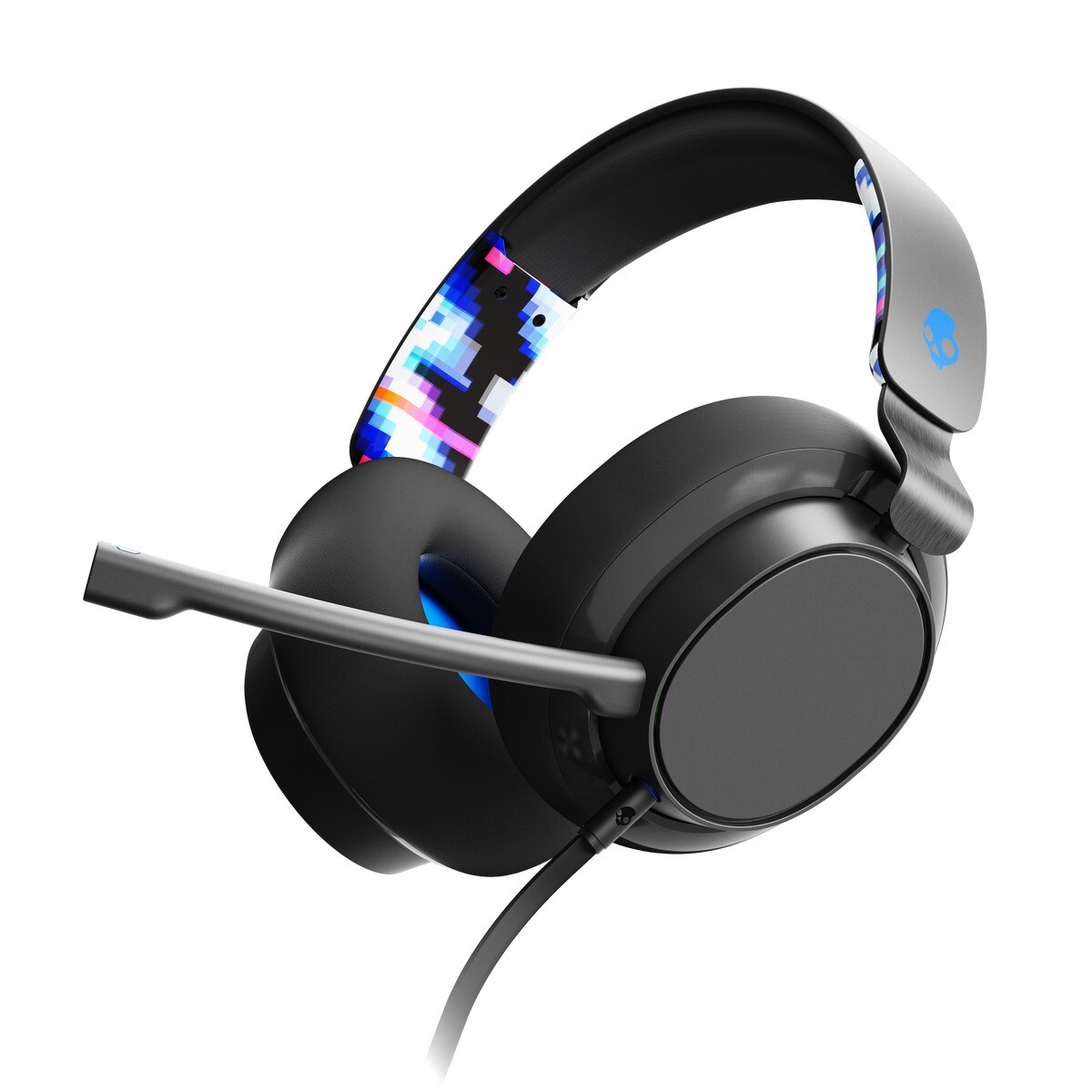 Skullcandy Gaming-Headset SLYR Playstation Gaming Wired Over-Ear Black Digi-Hype