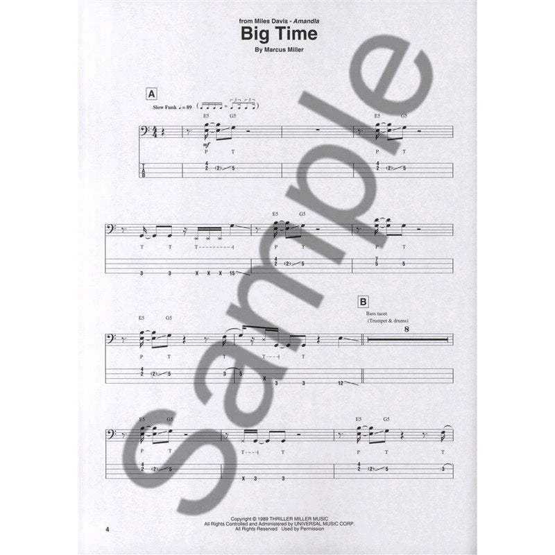 Hal Leonard - Best Of Marcus Miller
