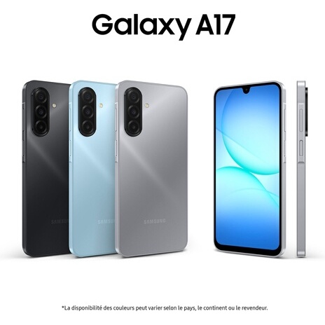Smartphone Samsung Galaxy A17 Gris 128 Go