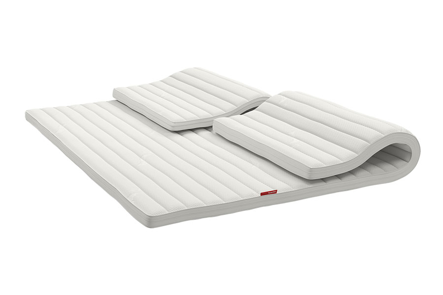 Premium latex overmadrass 160x200 cm Split top tilpasset regulerbar seng
