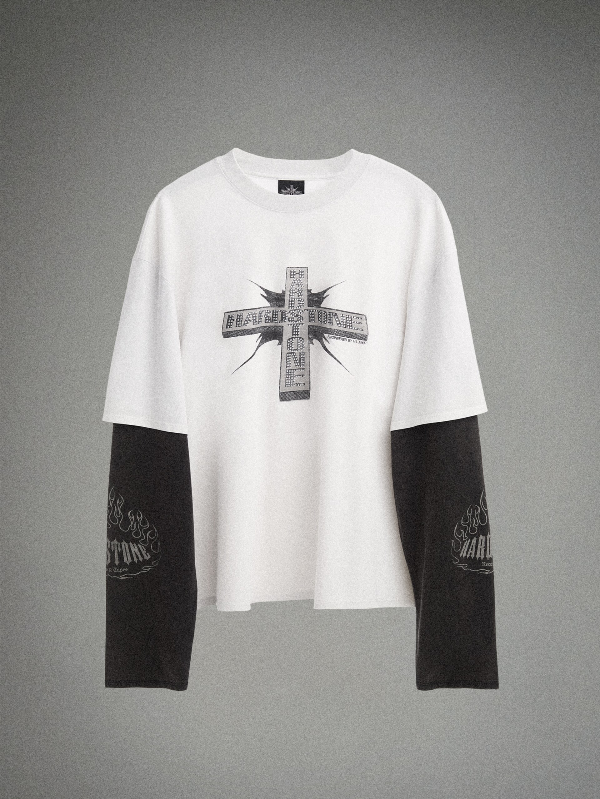Camiseta de manga comprida em camadas HARDSTONE