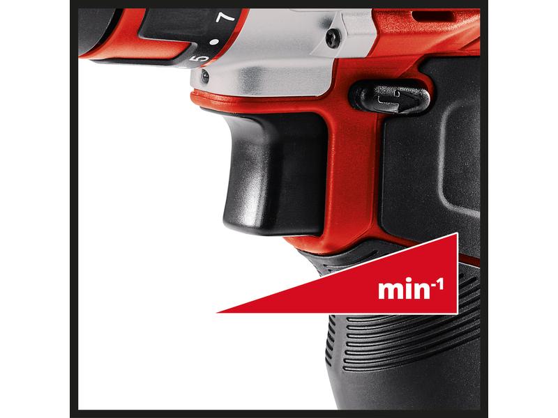Einhell Akku-Bohrschrauber TE-CD 12/1 Li 2.0 Ah Kit Kompakter 12 Volt-Akku-Schrauber mit Lithium-Ionen-Technologie