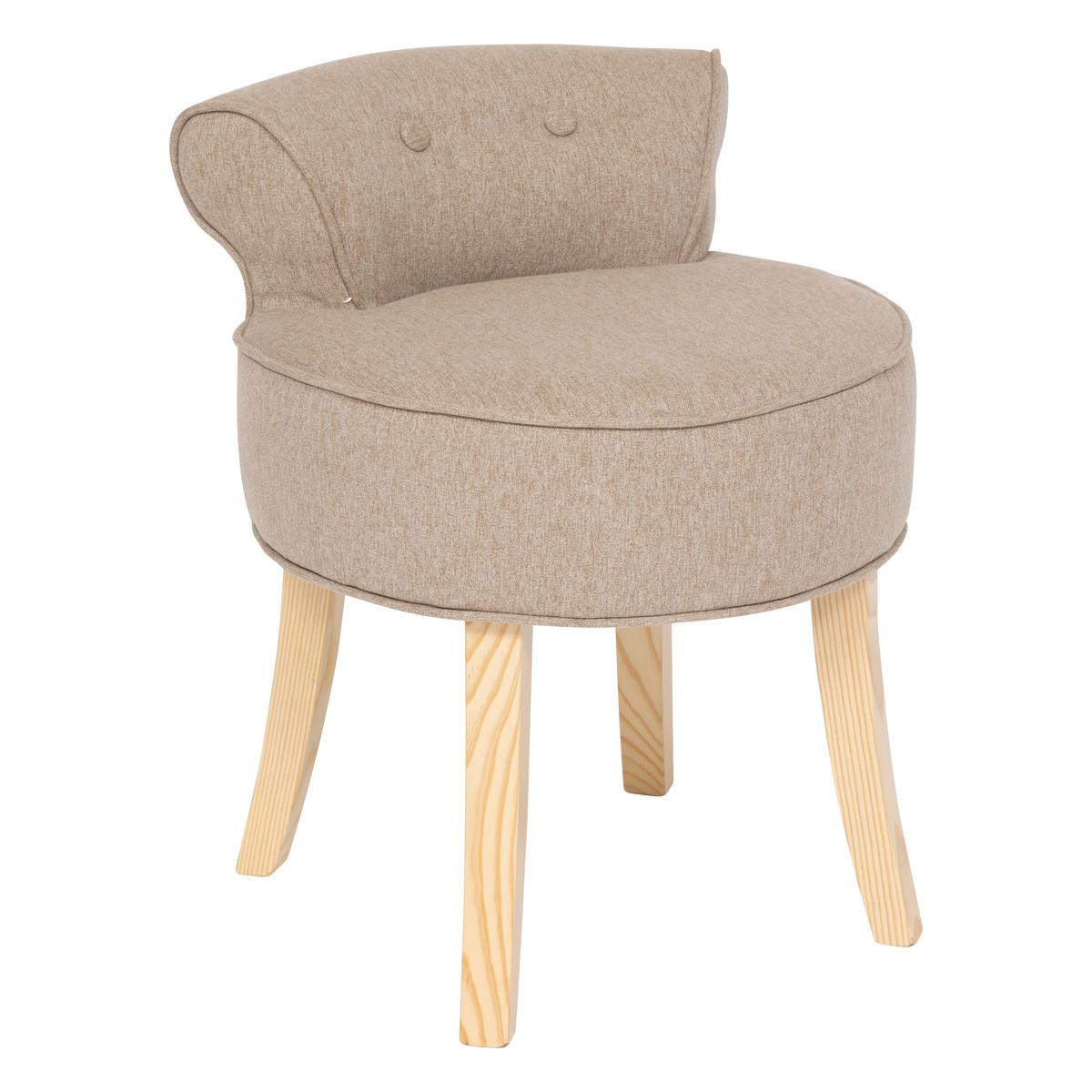 TABOURET D APPOINT FIRMIN BEIGE