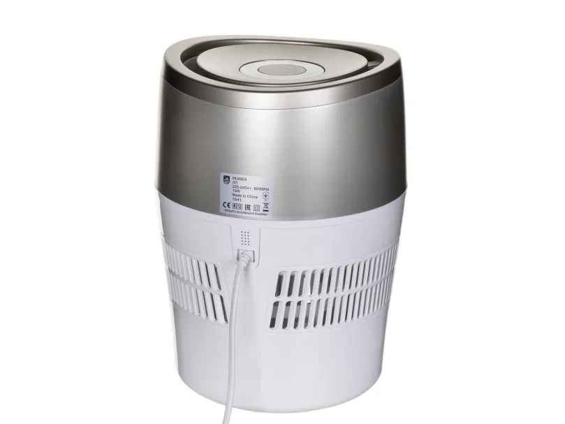 Philips HU4803 - Luftfugter - mobil - østers metallisk/hvid
