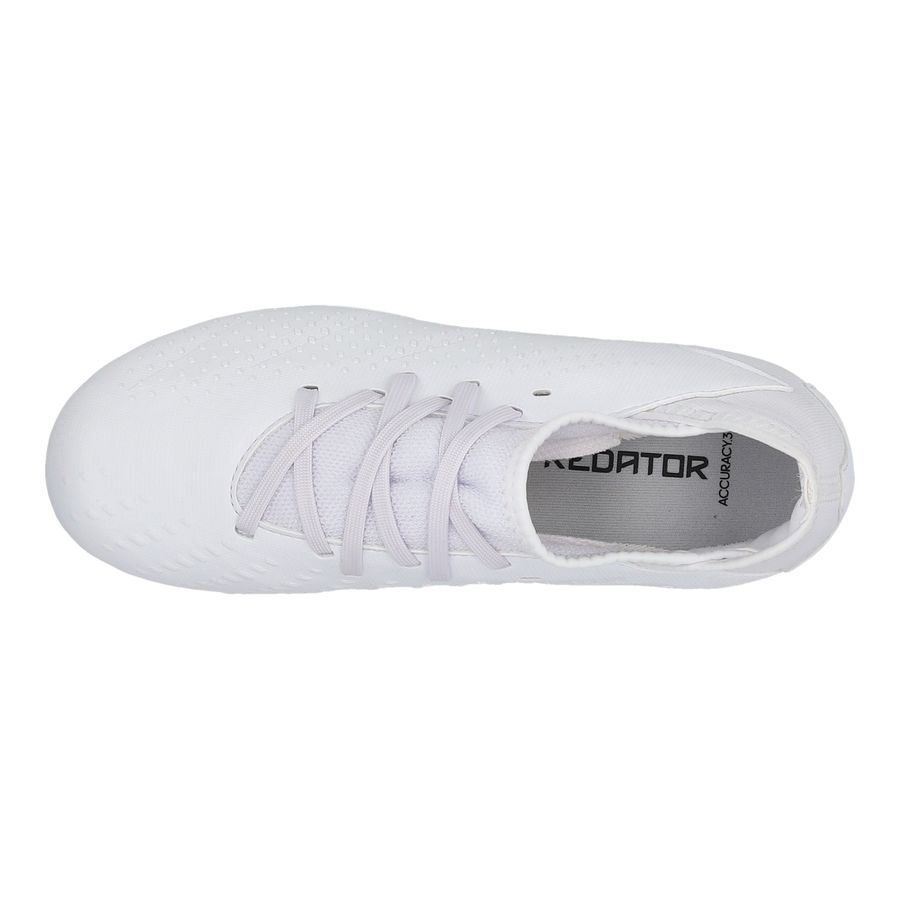 adidas Predator Accuracy .3 FG Pearlized - Blanc Enfant