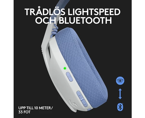 Logitech G435 Lightspeed Headset White