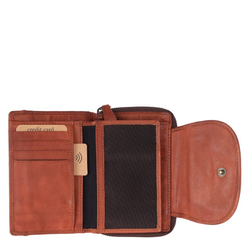 Habour 2nd Lilian Portemonnee Cognac