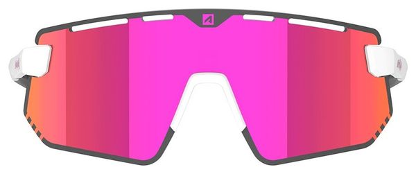 Coffret Lunettes AZR Flash RX Blanc verni/Écran hydrophobe rose