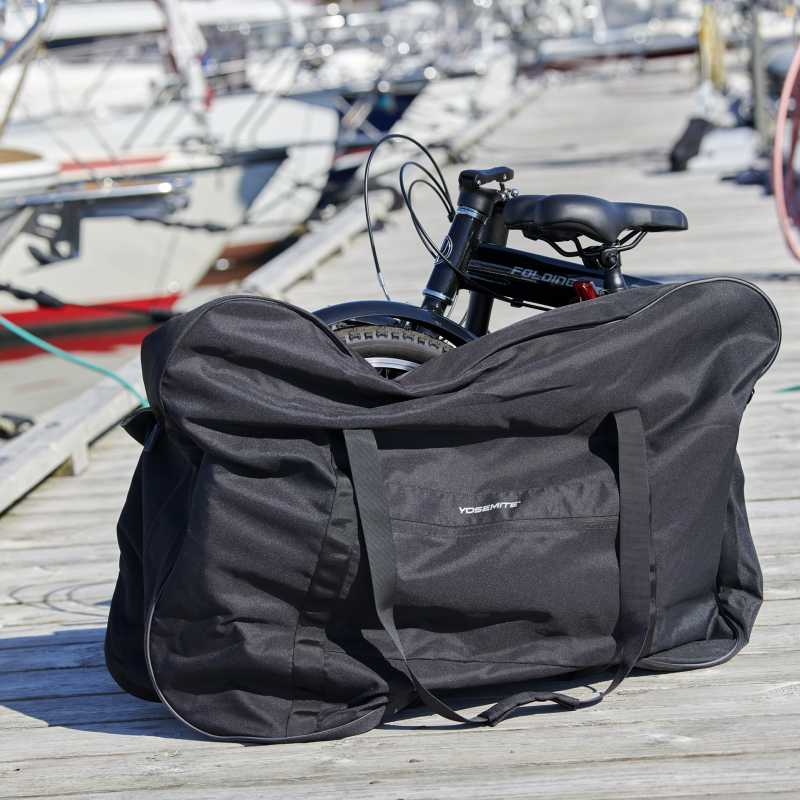 Transportveske, sammenleggbar sykkel