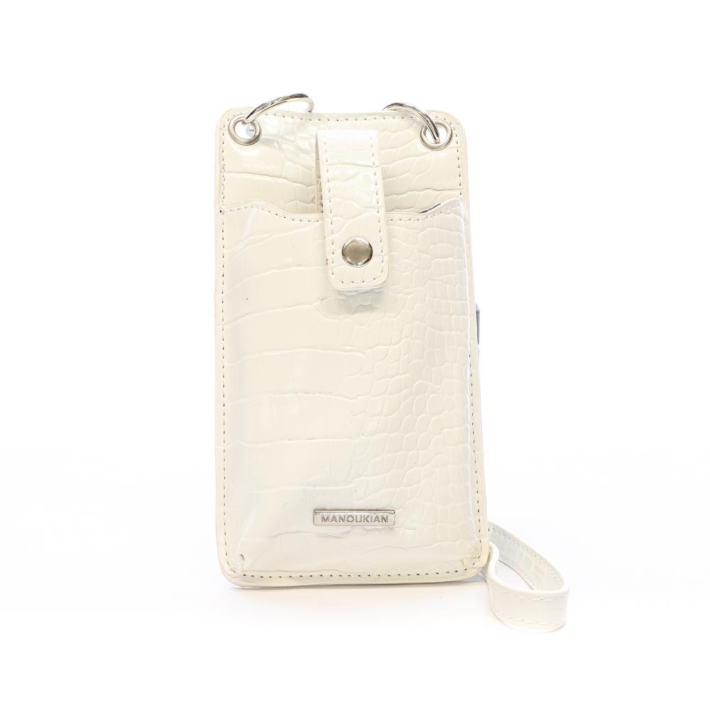 Manoukian Sac Synthétique Blanc Femme Manoukian Scandi