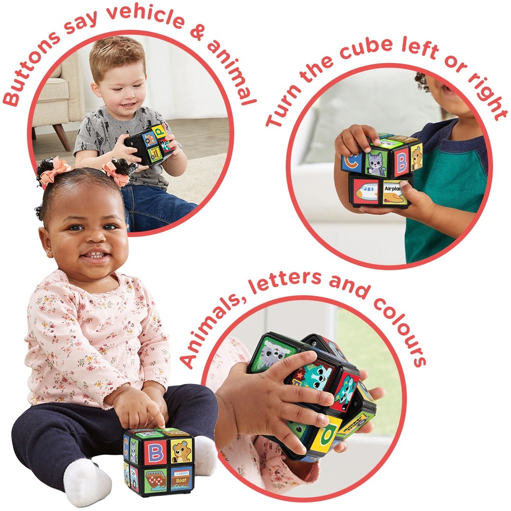VTech Twist & Teach Tier-Aktivitätswürfel