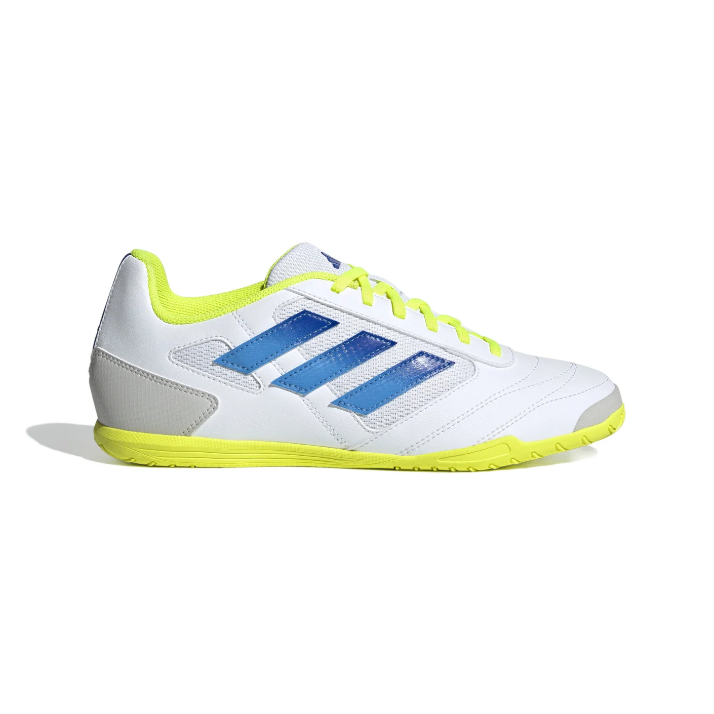 Adidas Super Sala 2 Zaalvoetbalschoenen (IN) Wit Blauw Geel