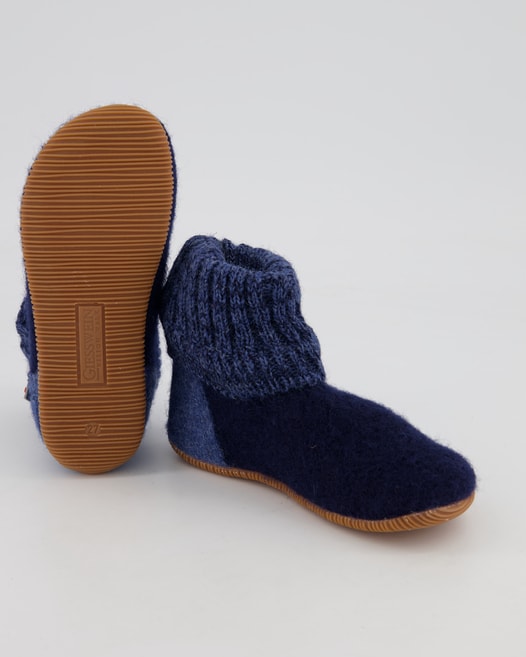 Giesswein WILDPOLDSRIED KIDS SLIM FIT Hausschuhe in Blau