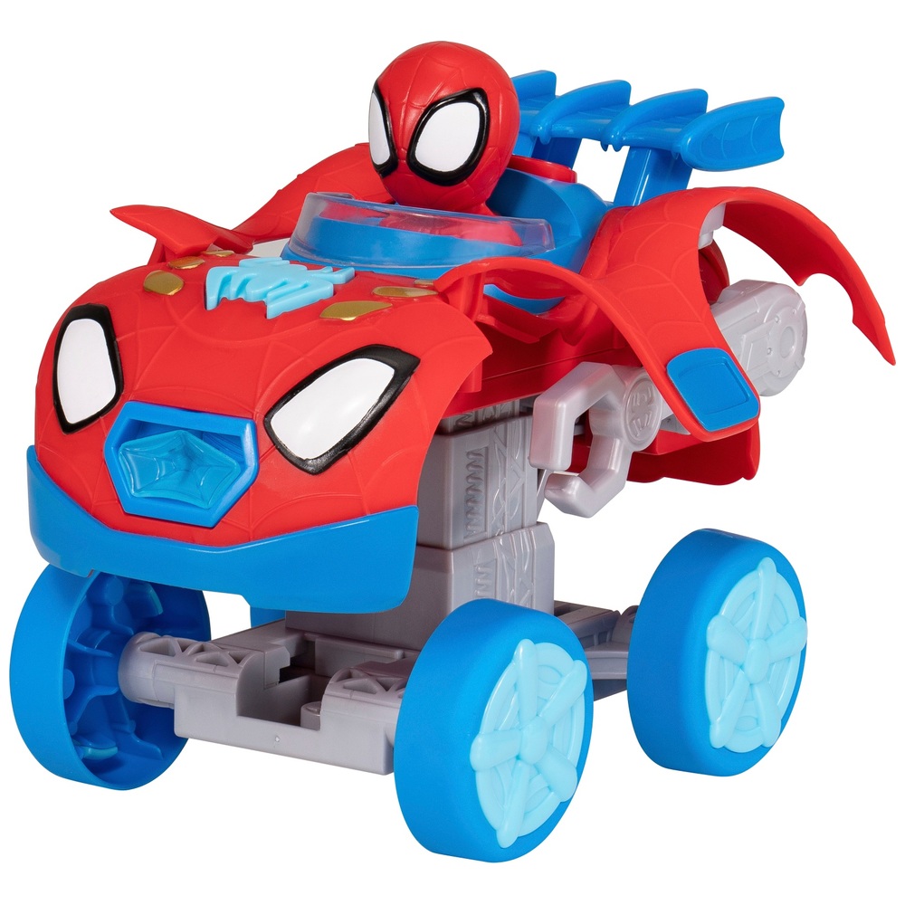 Marvel Spidey Amazing Friends – Spidey Mech Web Crawler Fahrzeug