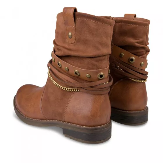 Bottines COGNAC MERRY SCOTT