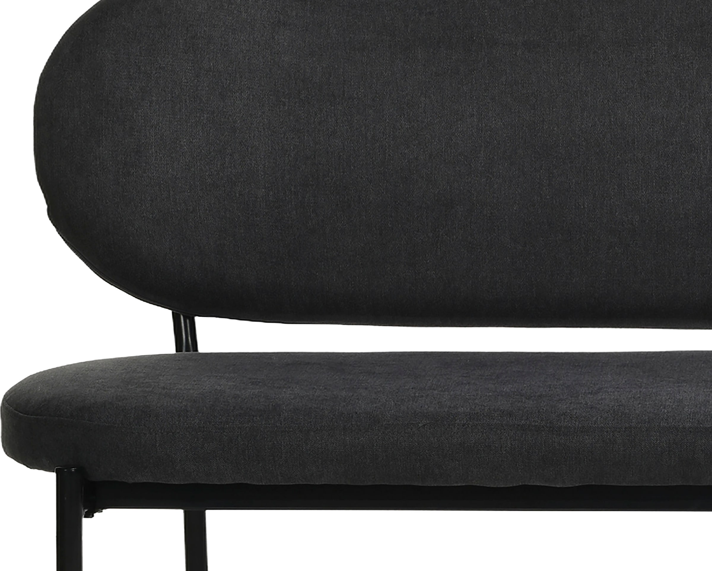 byLIVING Sitzbank »Jersey« mit Webstoff-Bezug, mit Rückenlehne, Breite 160 cm