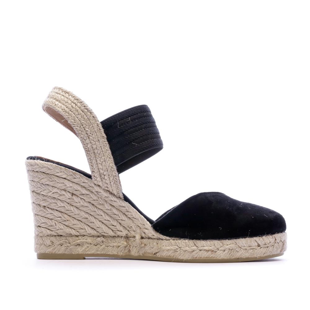 Tommy Hilfiger Sandales à talon en daim noir femmes Tommy Hifliger
