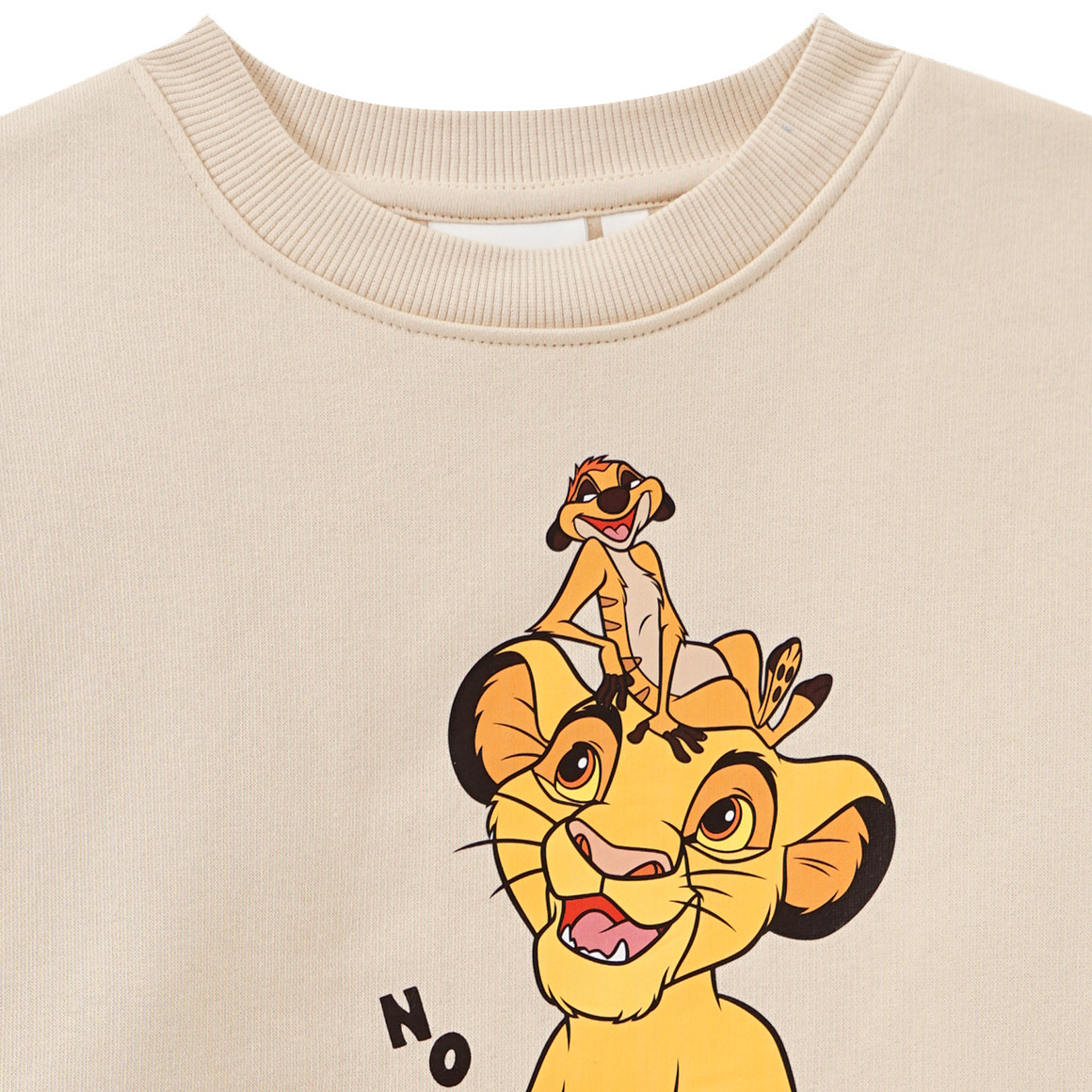 Topolino Der König der Löwen Sweatshirt creme