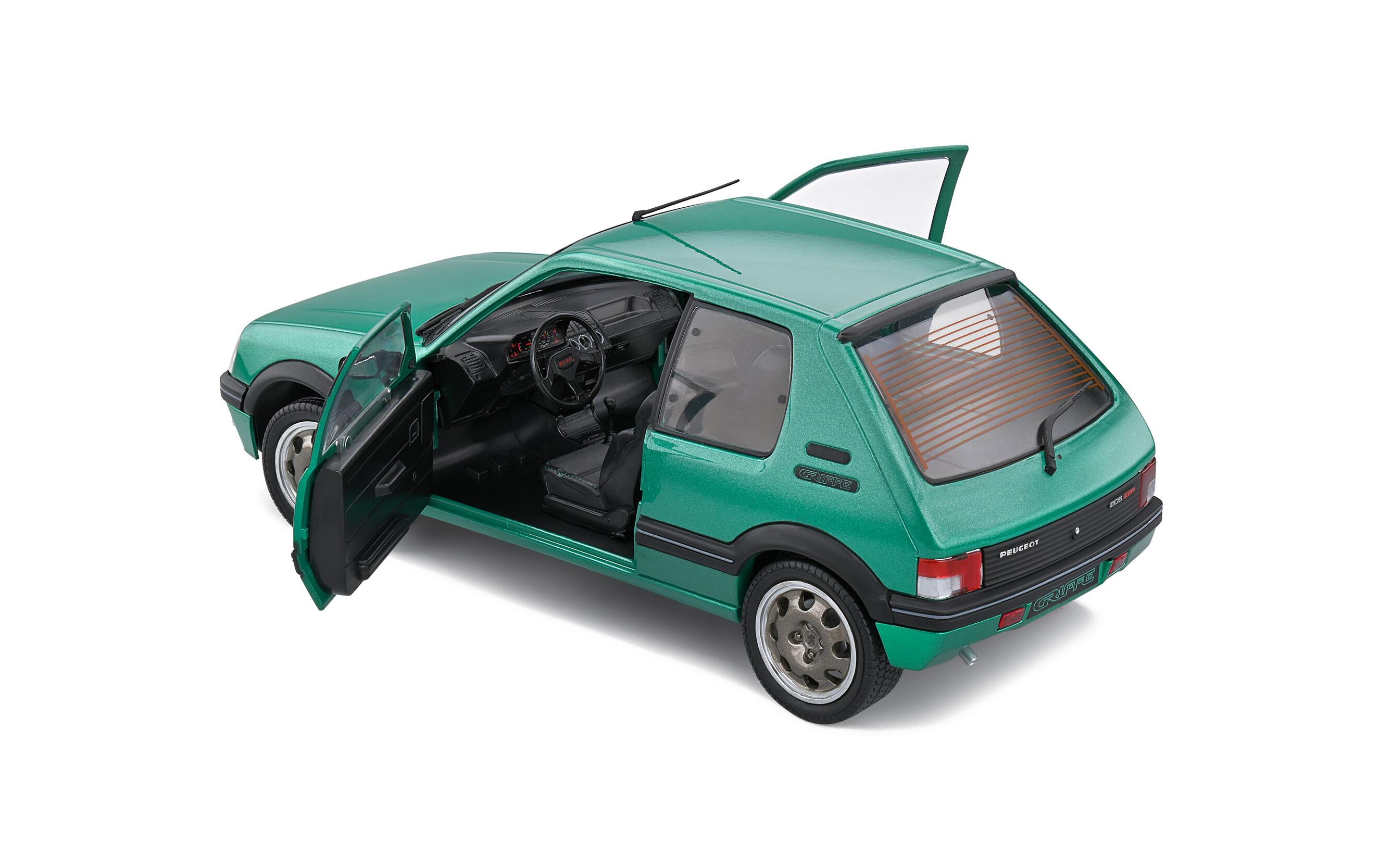 Peugeot 205 GTI Griffe, 1992 1:18Detailgetreues Modellauto im Massstab 1:18