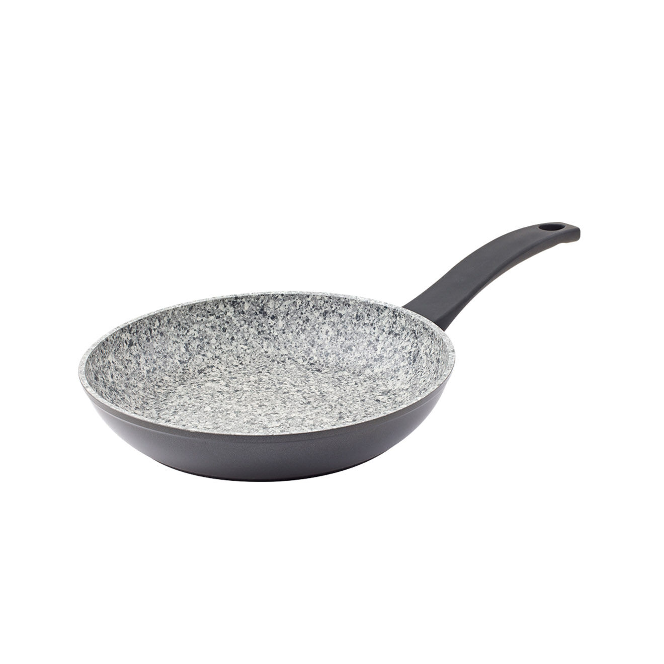 Kitchencook Poêle aluminium forge induction granit infusion p24tfi  gris/noir - D.24 cm