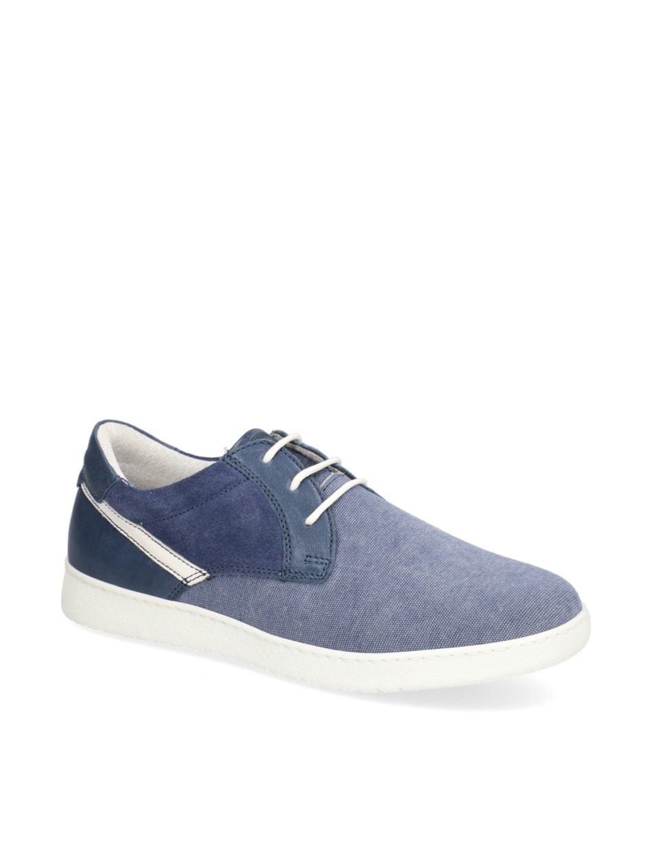 Lederkombination Sneaker