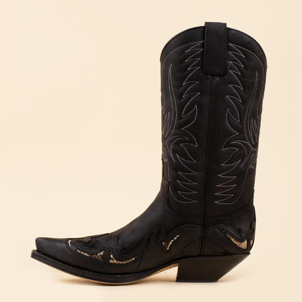 Sendra cowboyboots 13008 Sprinter Negro