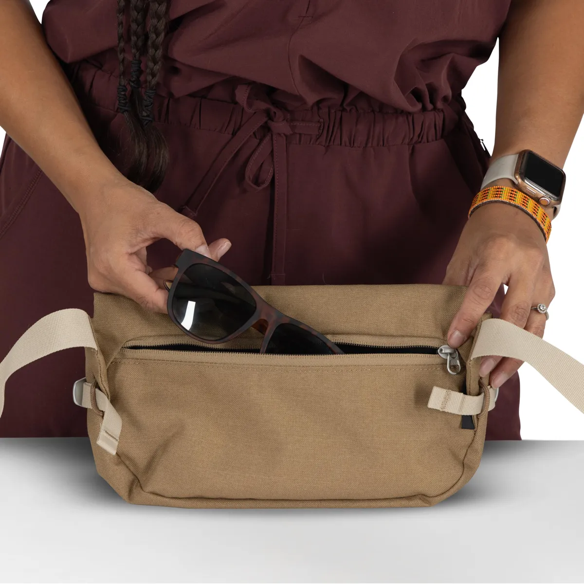 Osprey Arcane Hip Bag Latte Brown
