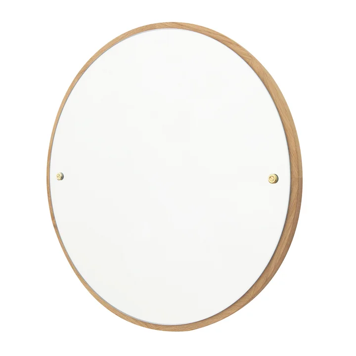 Frama - CM-1 Circle Wandspiegel Ø 60 cm, Eiche geölt