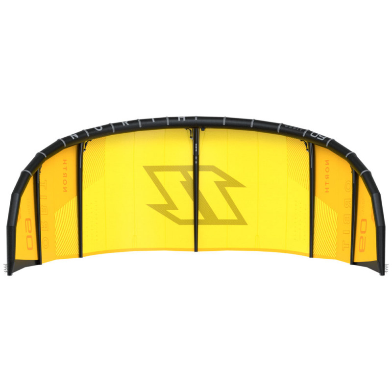 AILE DE KITESURF NORTH ORBIT 2023 JAUNE