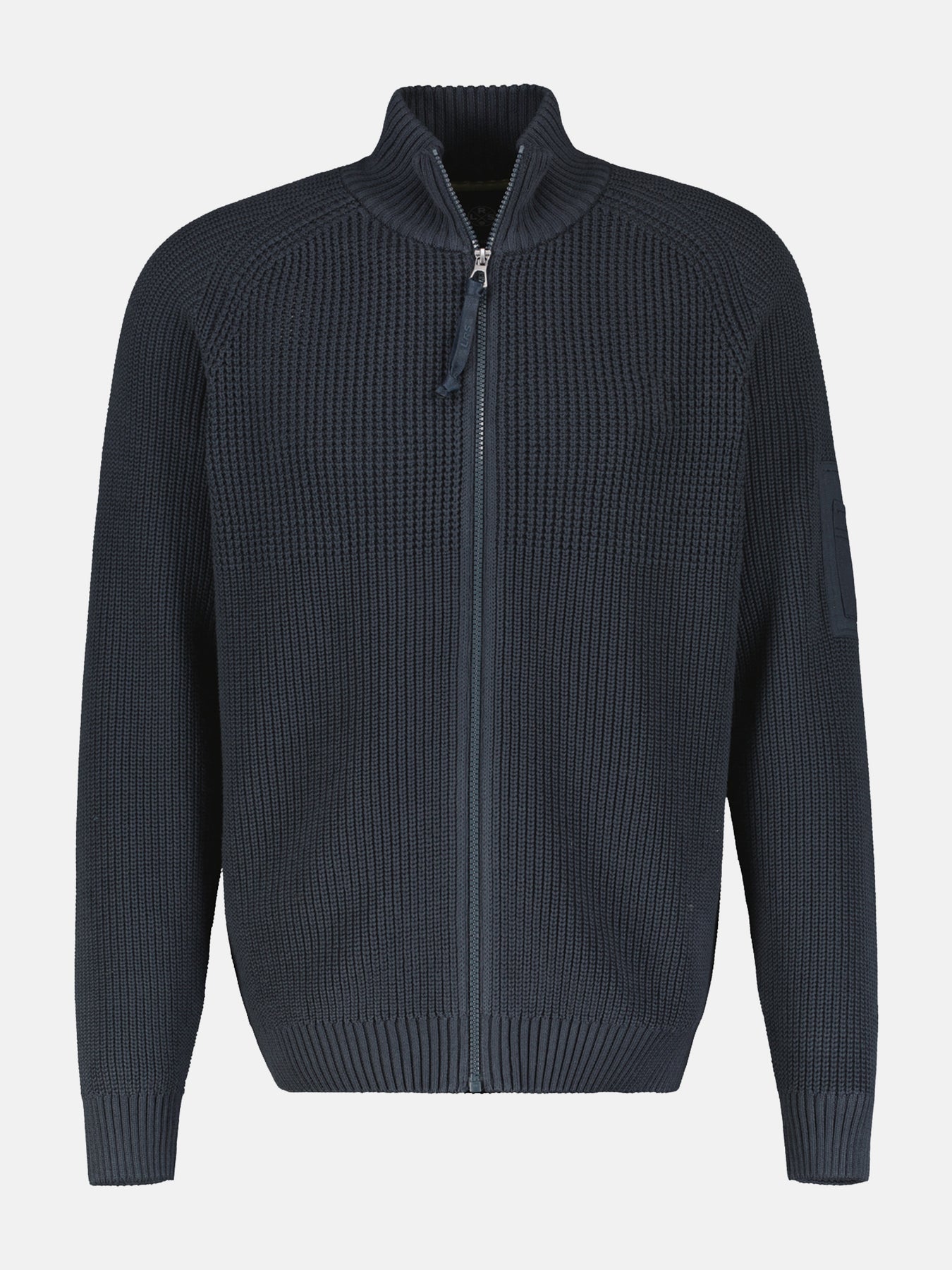 Herren Strickjacke, grob gerippt