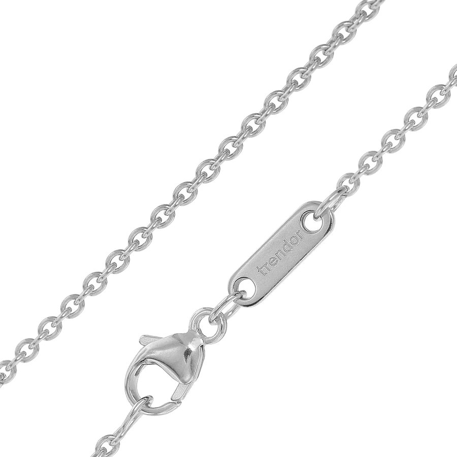 trendor Halskette für Mädchen mit Anhänger Silber 925 silver