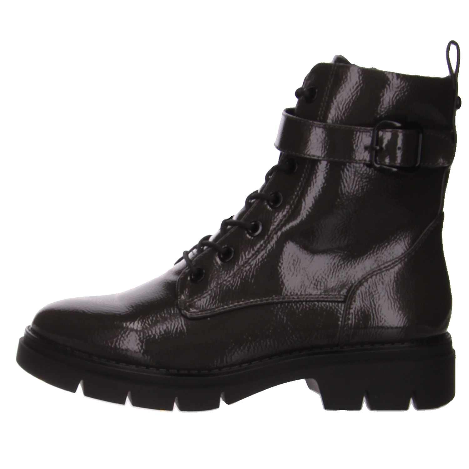 Tamaris Schnürboots oliv grün