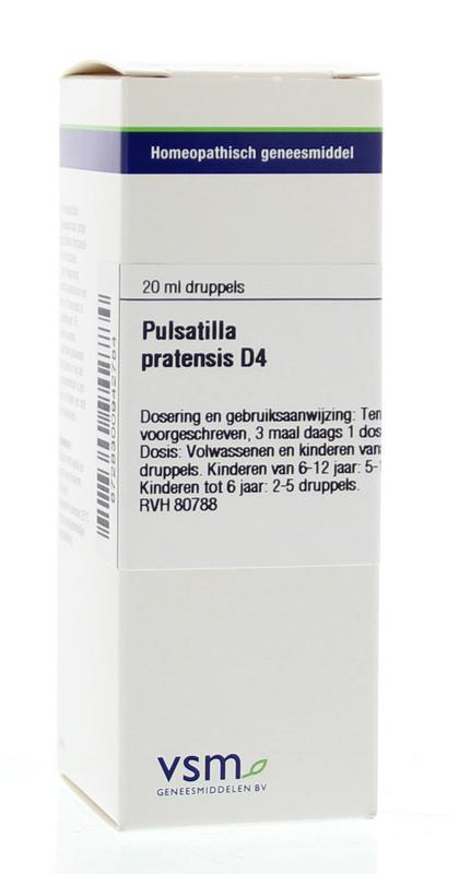VSM Pulsatilla pratensis d4 20ml