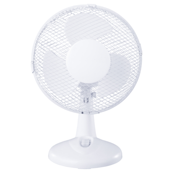 Handson tafelventilator Portland 23 cm wit