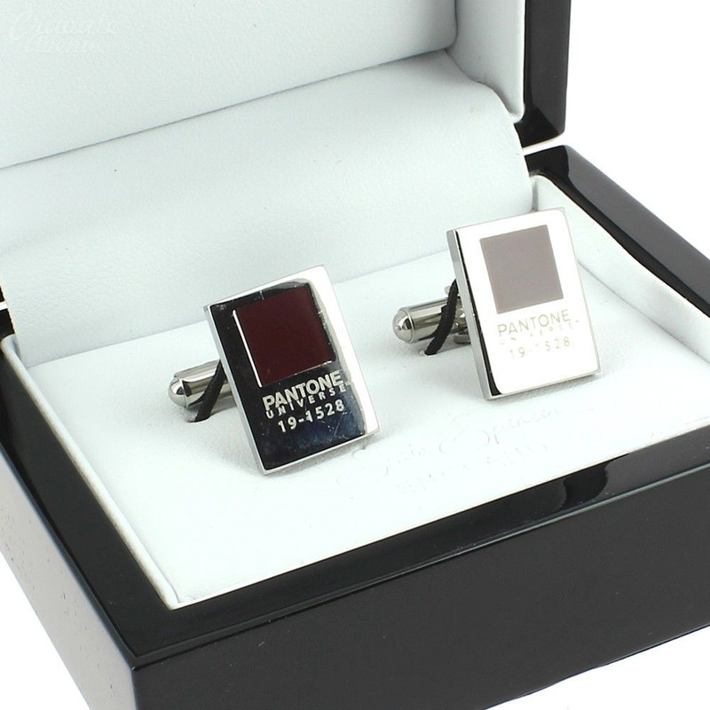 Boutons de manchette, Pantone Windsor wine