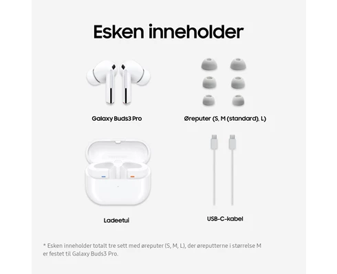 Samsung Galaxy Buds3 Pro - White