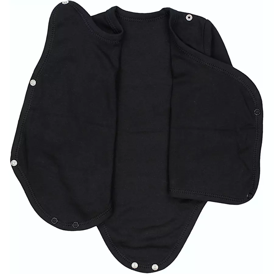 TupTam Baby Langarm Wickelbody im 5er Set schwarzgelb