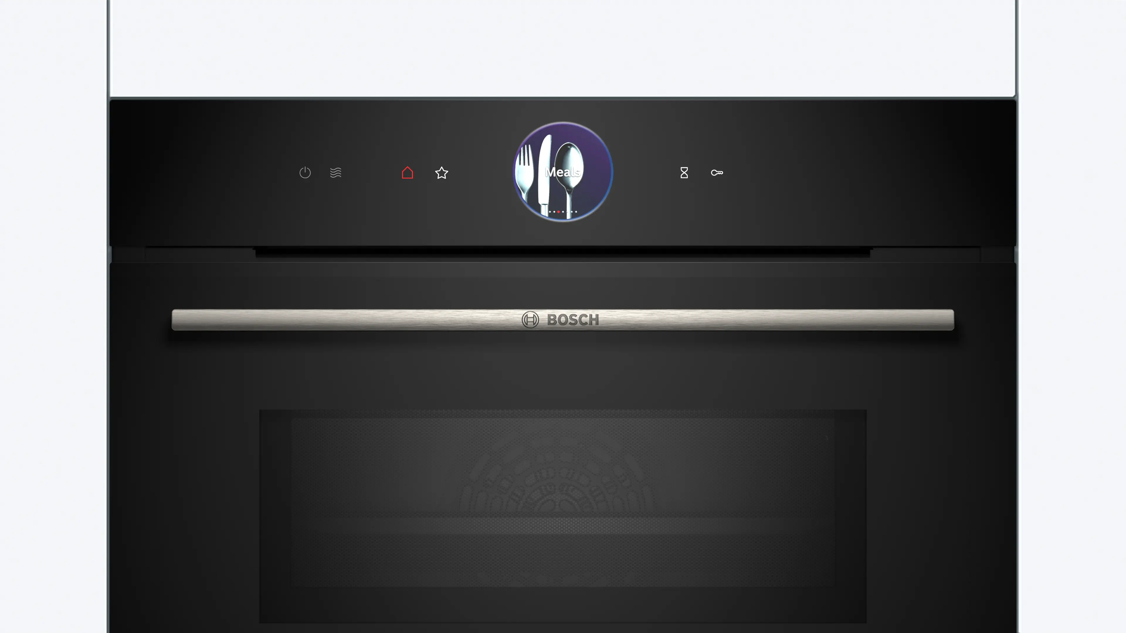 Serie 8 Compacte bakoven met magnetron 60 x 45 cm Zwart
