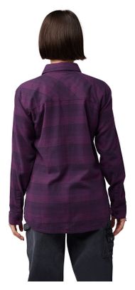 Chemise Manches Longues Fox Survivalist Femme Noir/Violet