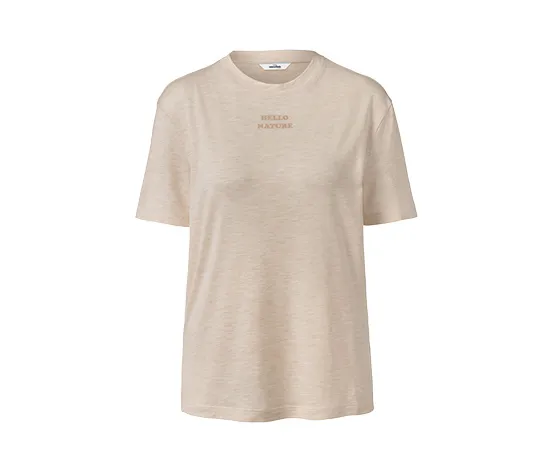 T-Shirt mit Statement-Print