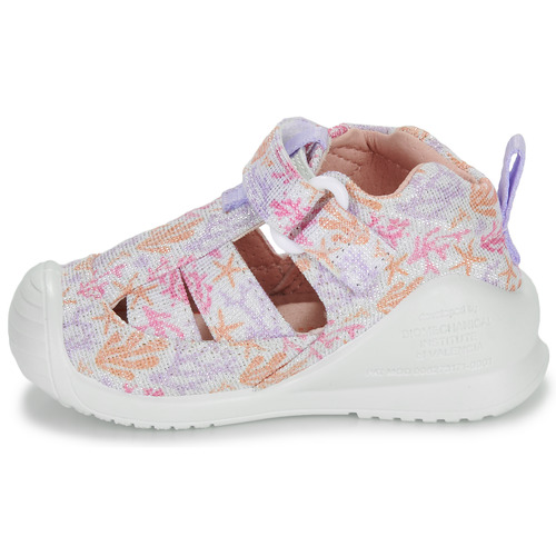 Biomecanics - SANDALIA ESTAMPADA - Blanc / Multicolore