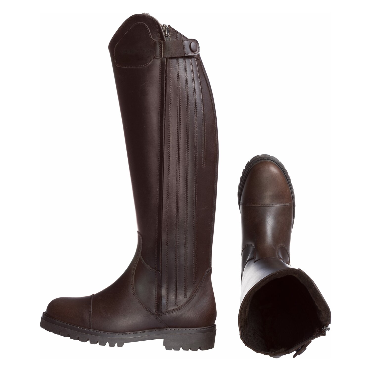 black forest Winter-Reitstiefel Lappland - braun