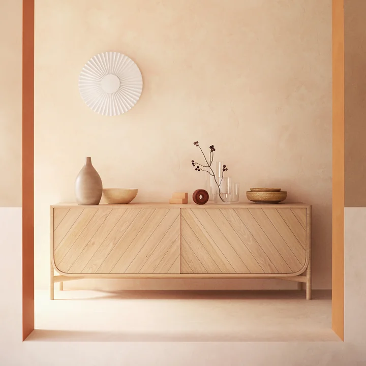 Hartô - Marius Sideboard, 185 cm, Eiche natur